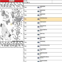 1809.44 Berlingo Motor Takozu Arka Burcu 70mm Sasic 2700025