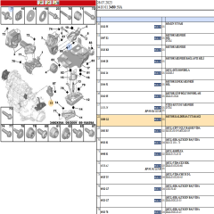 1880.G2 Berlingo Motor Askı Kulağı PSA Orjinal