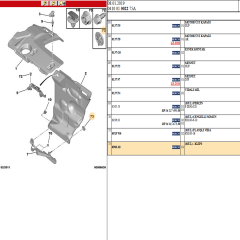 6986.A8 Berlingo Klips PSA Orjinal