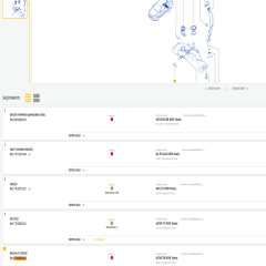 7700845961 Symbol Thalia 1.4 Benzin Filtresi  Filtron PP831/1