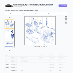 224336134R Symbol Thalia 1.4 Ateşleme Bobini Valeo 245105