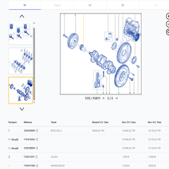 7700747599 Symbol 1.4 Krank Alt Dişlisi 25207599 ABA