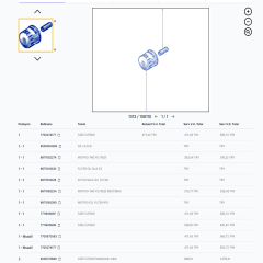 8200721889  Yağ Filtre Manşonu Mais Orjinal