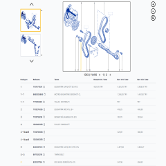 8200211784 Triger Gergi Rulmanı Gates T41155 55X10X22