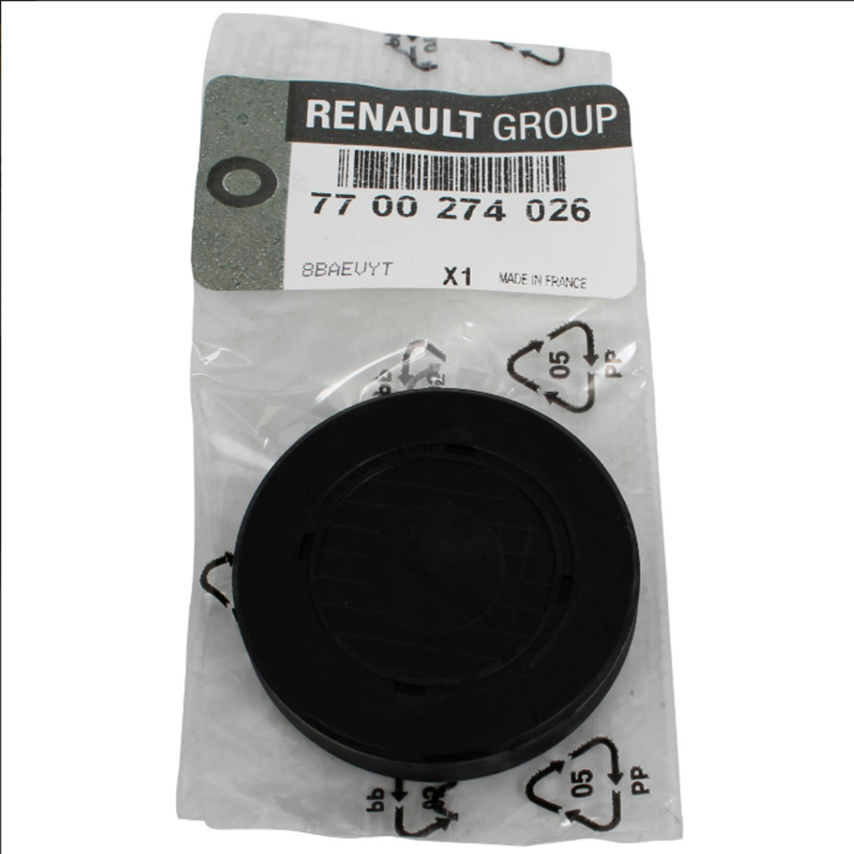 7700274026 Silindir Kapak Tapası 42.5mm Mais Orjinal