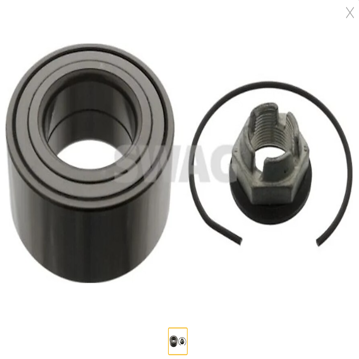 7701205778 Ön Teker Rulmanı 35X65X35 SWAG 60905526