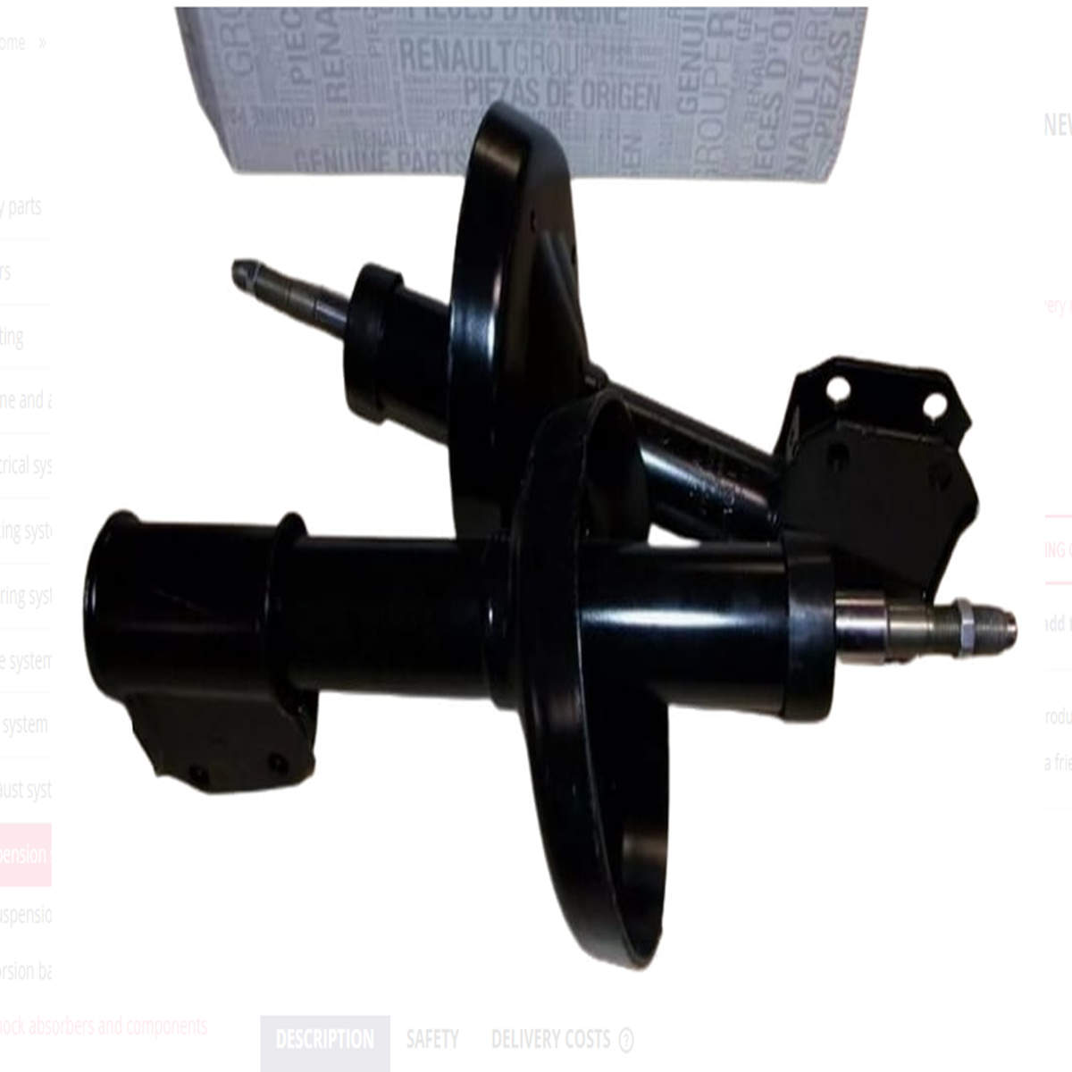 7701479312 Ön Amortisör 52mm Takım Mais Orjinal